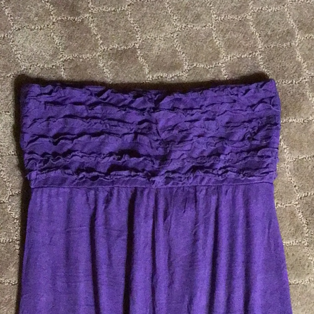 Charming CHARLIE Strapless summer dress - Picture 2 of 8